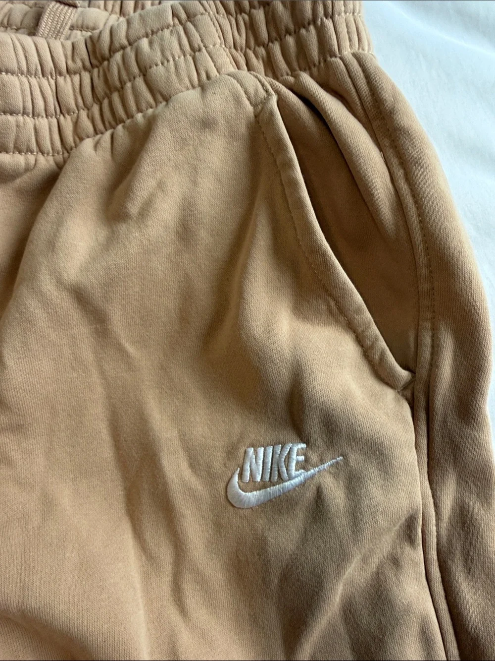 Nike Kids Tan/Camel Hoodie & Joggers Set